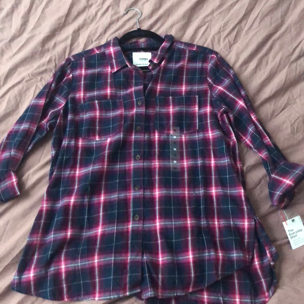 Sonoma Plaid Everyday Shirt